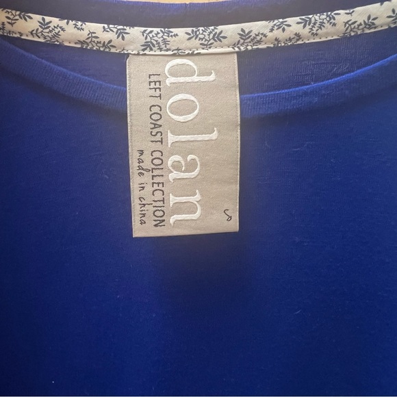 Anthropolgie Dolan Left Costal Royal Blue Dress Tunic - Picture 2 of 4